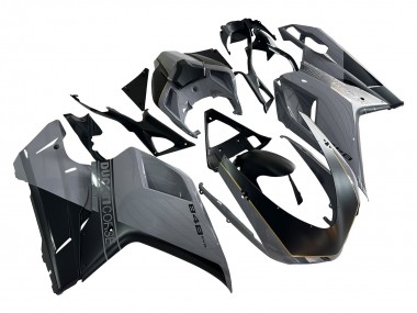 2007-2014 Ducati 848 Motorcycle Fairings - Silver Gold Matte Black UK