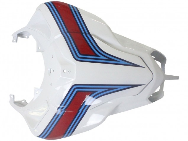 2007-2014 Ducati 1098 Motorcycle Fairings - White Red Blue Glossy Black Martini UK