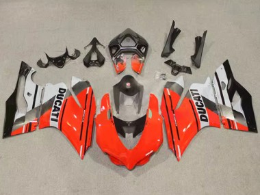 2011-2014 Ducati Panigale 899/1199 Motorcycle Fairings - Red Grey Black UK