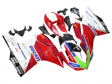2011-2014 Ducati Panigale 899/1199 Motorcycle Fairings - White Red Green Blue Glossy Black Flex-Box UK