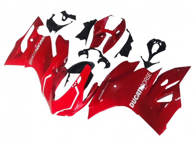 2011-2014 Ducati 1199 Motorcycle Fairing - Red UK