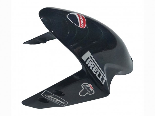 2011-2014 Ducati Panigale 899/1199 Motorcycle Fairings - White Red Glossy Black Aruba.it 7 UK