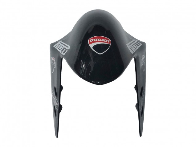2011-2014 Ducati Panigale 899/1199 Motorcycle Fairings - White Red Glossy Black Aruba.it 7 UK