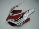 2011-2014 Ducati Panigale 899 Motorcycle Fairing - White Red Glossy Black UK