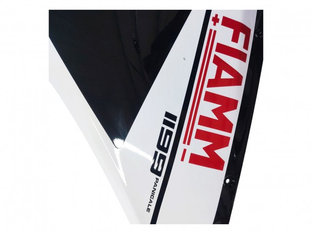 2011-2014 Ducati Panigale 899/1199 Motorcycle Fairings - White Black Blue Fiamm Ficc 7 UK