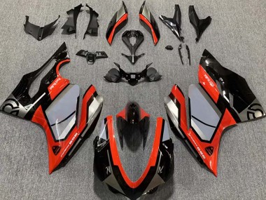 2015-2020 Ducati 959 Motorcycle Fairings - Silver Red Glossy Black UK