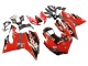 2015-2020 Ducati 959/1299 Motorcycle Fairings - Red Glossy Black Fiamm UK