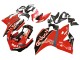 2015-2020 Ducati 959/1299 Motorcycle Fairings - Red Glossy Black Fiamm UK