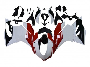 2015-2020 Ducati 959 Motorcycle Fairings Kits - White Red Glossy Black UK