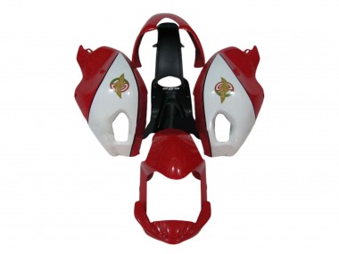 2008-2012 Ducati Monster 696 796 1100 1100S Motorcycle Fairing - White Red UK