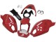 2008-2012 Ducati Monster 696 796 1100 1100S Motorcycle Fairings - Red White UK