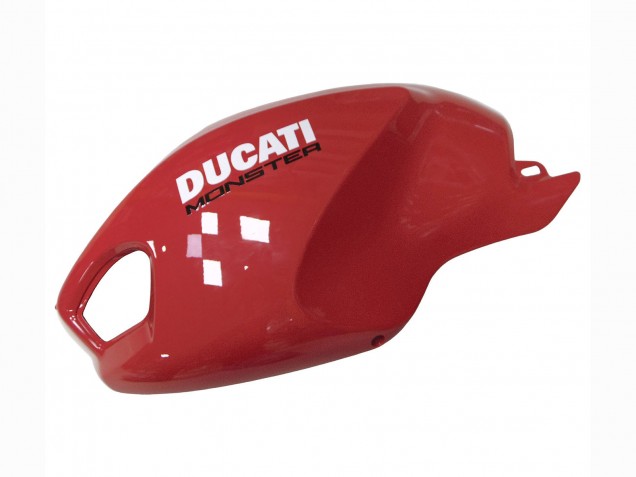 2008-2012 Ducati Monster 696 796 1100 1100S Motorcycle Fairings - Red White UK