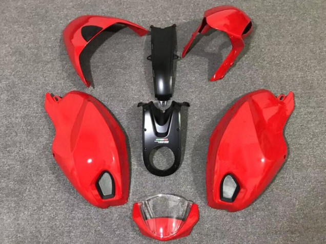 2008-2012 Ducati Monster 696 796 1100 1100S Motorcycle Fairings - Red UK
