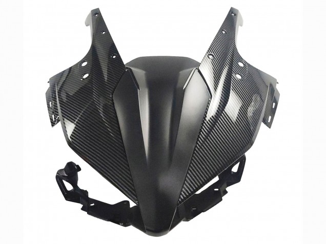 2016-2018 Honda CBR500R Motorcycle Fairings - Black Carbon Fiber Red UK