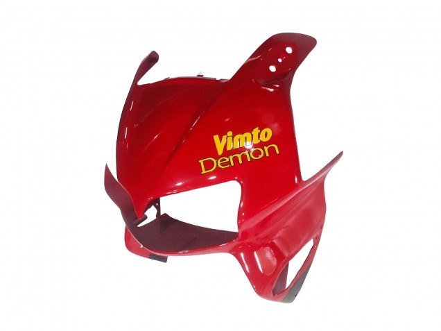 1998-2001 Honda VFR 800 Motorcycle Fairings - Red White Glossy Black Vimto UK