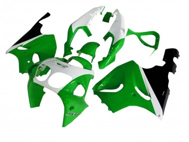 1996-2003 Kawasaki ZX7R Motorcycle Fairings - White Green Black UK
