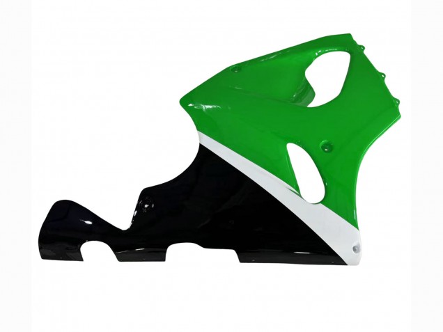 1996-2003 Kawasaki ZX7R Motorcycle Fairings - White Green Black UK