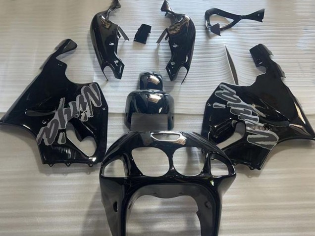 1996-2003 Kawasaki ZX7R Motorcycle Fairings - Glossy Black UK