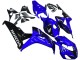 2006-2007 Honda CBR1000RR Motorcycle Fairings - Blue Glossy Black UK