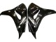 2006-2007 Honda CBR1000RR Motorcycle Fairings - Glossy Black Matte Black UK