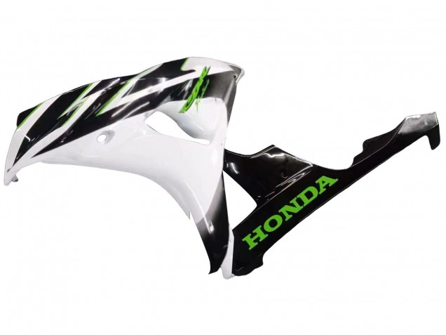 2006-2007 Honda CBR1000RR Motorcycle Fairing - White Green Glossy Black UK