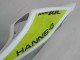 2006-2007 Honda CBR1000RR Motorcycle Fairings - White Green Glossy Black Hannspree 52 UK