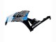 2006-2007 Honda CBR1000RR Motorcycle Fairing - White Blue Glossy Black UK