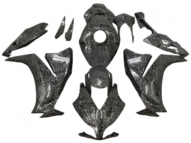 2012-2016 Honda CBR1000RR Motorcycle Fairings - Black Forged Carbon Fiber UK