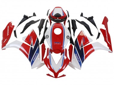 2012-2016 Honda CBR1000RR Motorcycle Fairing Kits - White Red Blue UK
