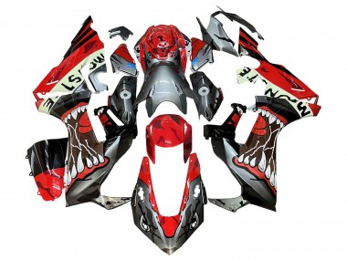 2017-2023 Honda CBR1000RR Motorcycle Fairings - Red Grey Black Monster Shark UK