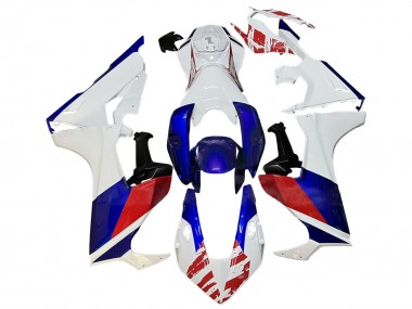 2017-2023 Honda CBR1000RR Motorcycle Fairing - White Red Blue UK