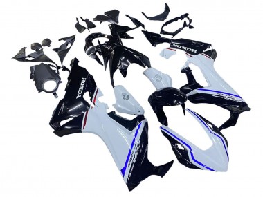 2017-2023 Honda CBR1000RR Motorcycle Fairing Kits - White Blue Glossy Black UK