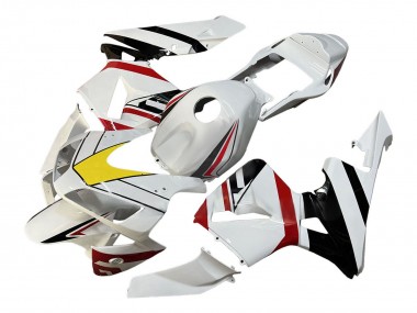 2003-2004 Honda CBR600RR Motorcycle Fairings - White Red Yellow Black UK
