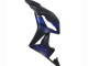 2007-2008 Honda CBR600RR Motorcycle Fairings - Matte Black Blue Repsol UK