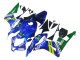 2007-2008 Honda CBR600RR Motorcycle Fairings - Blue Green MoviStar Castrol UK