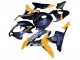 2007-2008 Honda CBR600RR Motorcycle Fairings - Orange Dark Blue Trick Star 06 UK