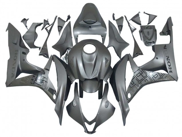 2007-2008 Honda CBR600RR Motorcycle Fairings - Silver Grey UK
