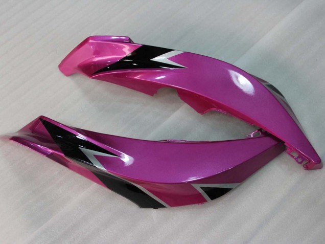 2007-2008 Honda CBR600RR Motorcycle Fairings - Pink Glossy Black Racing UK