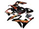 2007-2008 Honda CBR600RR Motorcycle Fairings - Red Gold Glossy Black UK