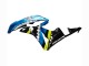 2007-2008 Honda CBR600RR Motorcycle Fairings - Green Yellow Glossy Black Shark 46 UK