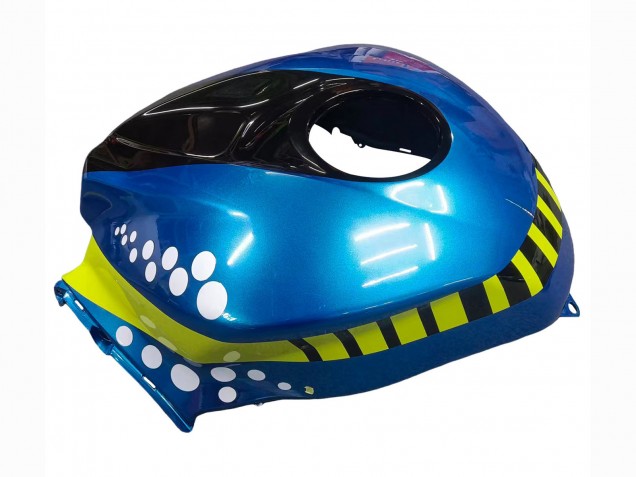 2007-2008 Honda CBR600RR Motorcycle Fairings - Green Yellow Glossy Black Shark 46 UK