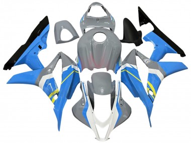 2007-2008 Honda CBR600RR Motorcycle Fairings - Nardo Grey Blue White Glossy Black UK