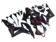 2007-2008 Honda CBR600RR Motorcycle Fairings - Matte Black Red UK