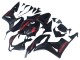 2007-2008 Honda CBR600RR Motorcycle Fairings - Matte Black Red UK