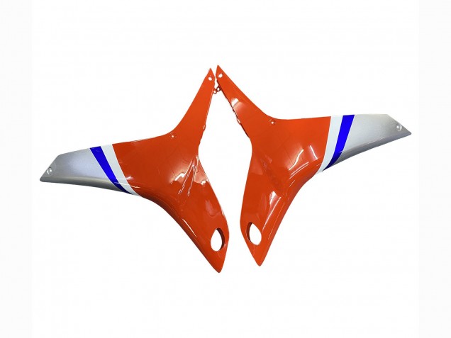 2007-2008 Honda CBR600RR Motorcycle Fairings - Silver Blue Red HRC UK
