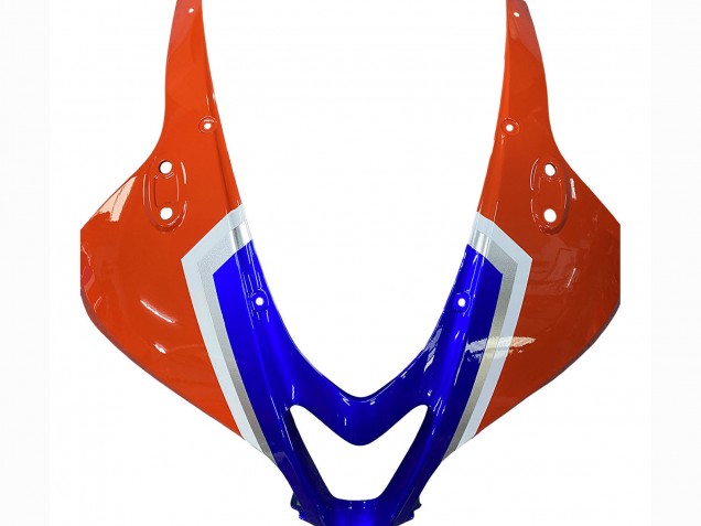 2007-2008 Honda CBR600RR Motorcycle Fairings - Silver Blue Red HRC UK
