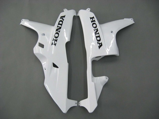 2007-2008 Honda CBR600RR Motorcycle Fairings - White Black Racing UK