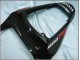 2007-2008 Honda CBR600RR Motorcycle Fairings - Glossy Black White West UK