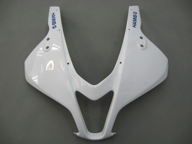 2007-2008 Honda CBR600RR Motorcycle Fairings - White Green Yellow Glossy Black Hannspree UK