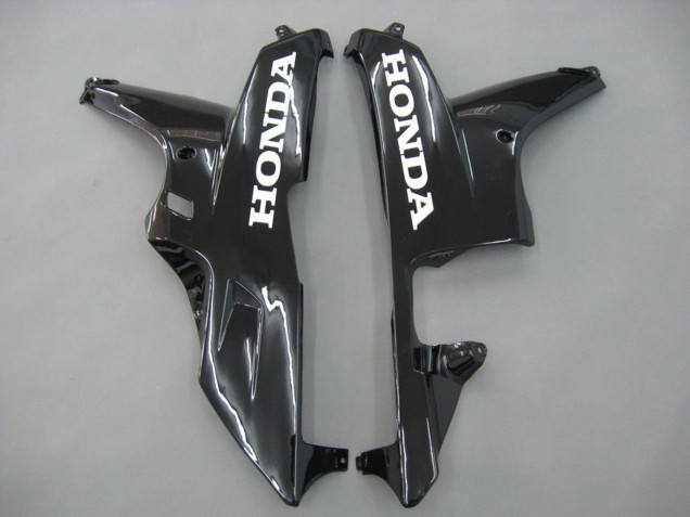 2007-2008 Honda CBR600RR Motorcycle Fairings - White Green Yellow Glossy Black Hannspree UK